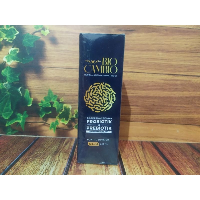 Bio Cambio Herbal Anti Oksidan Tinggi Probiotik&Prebiotik Alami  Fermentasi Daun Sirsak Kunyit