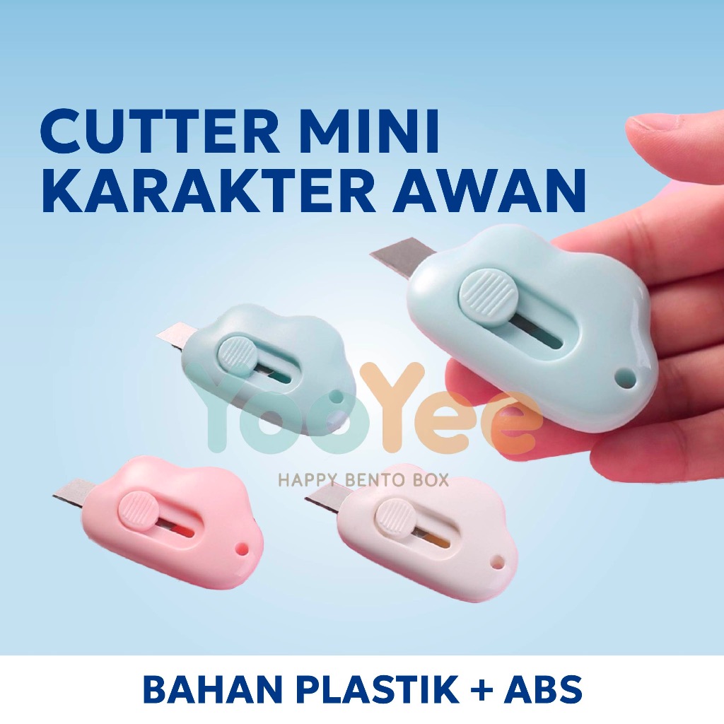 

Yooyee Cutter Mini Karakter Awan Pisau Pemotong Mini