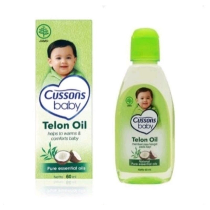 Cussons Baby Minyak Telon 60Ml / Cussons Baby Telon Oil / 60Ml / Minyak Telon Cussons