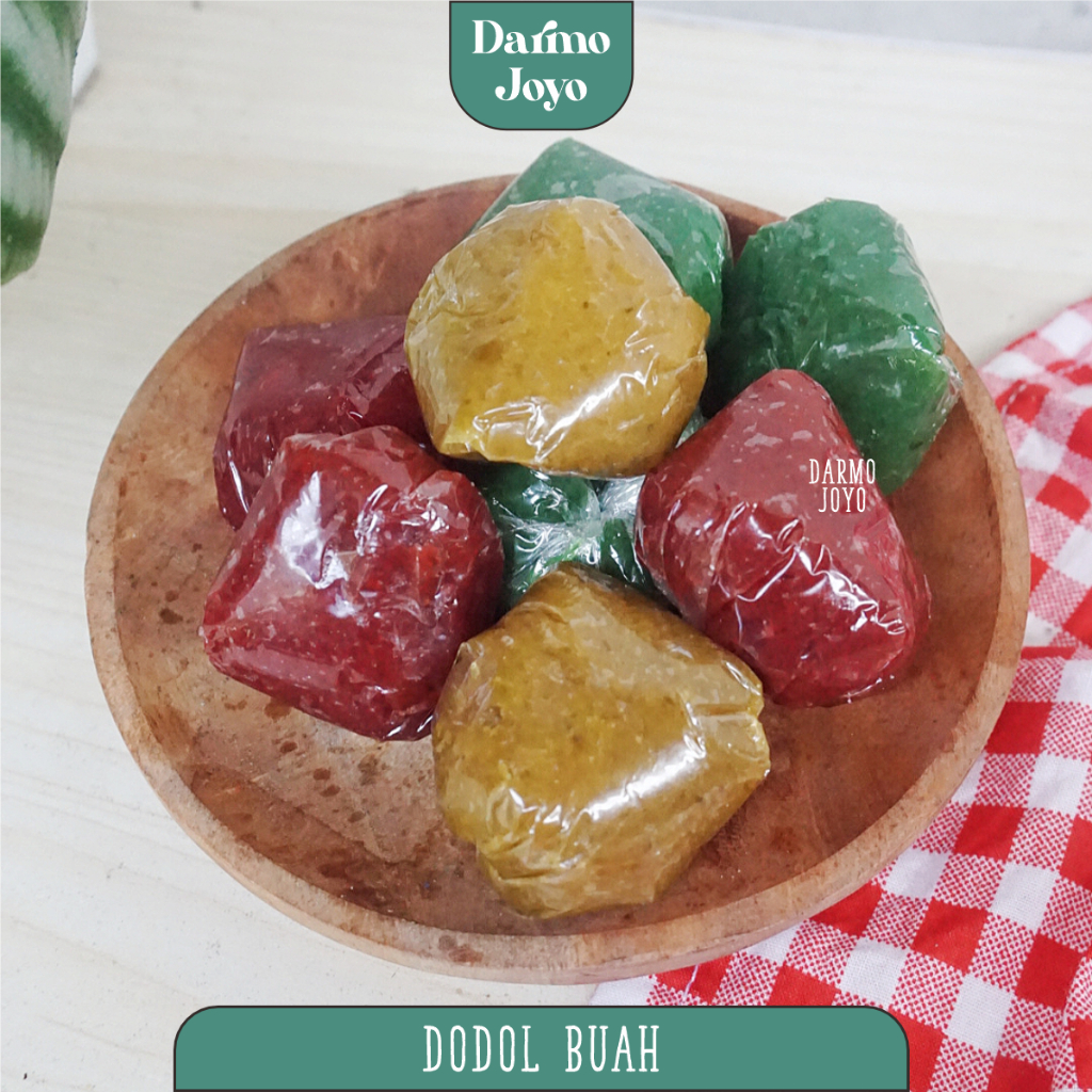 

Dodol Buah 500gr / Wajik Jenang Aneka Rasa Manis Jadul Camilan Snack Kiloan