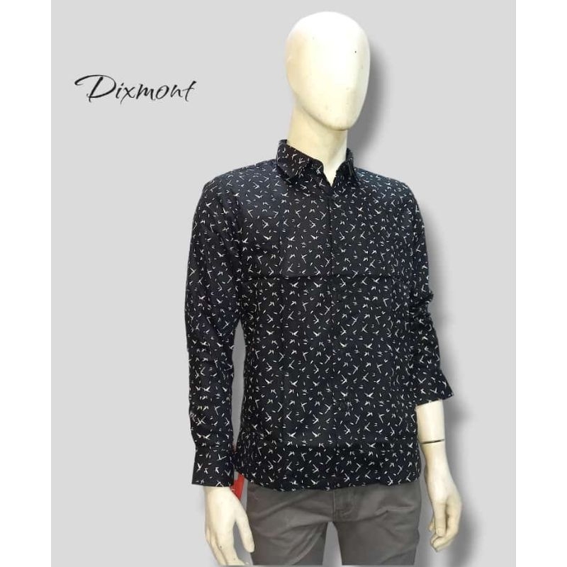 Kemeja Panjang Printing Dixmont