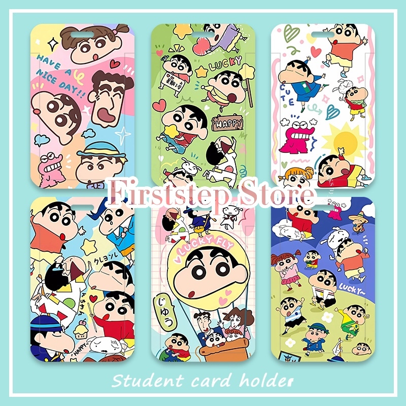 

FIRSTSTEP - Crayon Sinchan Cartoon ID Card Holder / Name Tag / Gantungan Kartu Nama / Tali ID Card / Tempat Kartu ID Card Holder / ID Card Premium / Gantungan Kunci / Gantungan Kunci Anime Kartun / Gantungan Lucu / Gantungan ID Card Cute