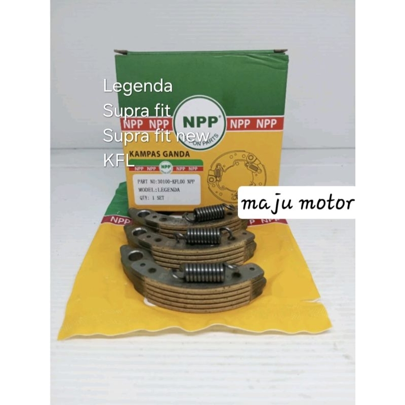 Kampas Ganda Kopling Otomatis Legenda Supra fit lama Supra fit new KFL Original NPP