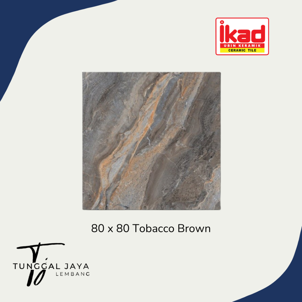 Granit Ikad Tobacco Brown 80x80 Kw 1