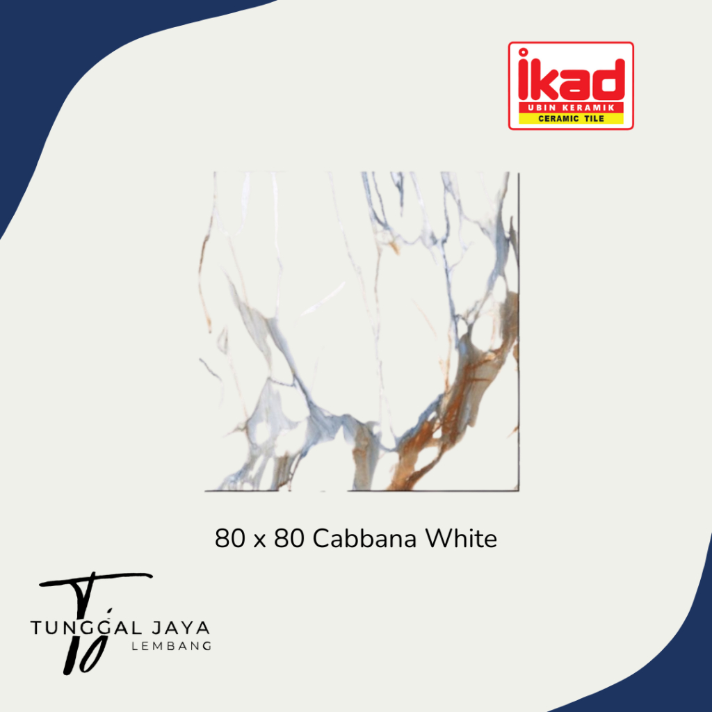 Granit Ikad Cabana White 80x80 Kw 1