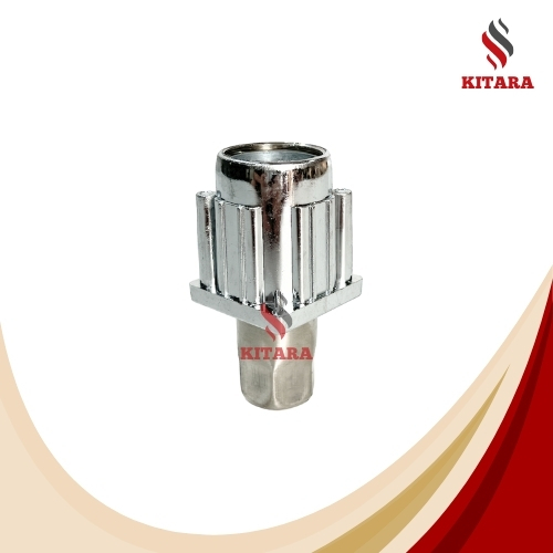 Kaki Meja Kotak 40x40 / Adjustable Feet / Bullet Feet Kaki Meja Stainless Steel