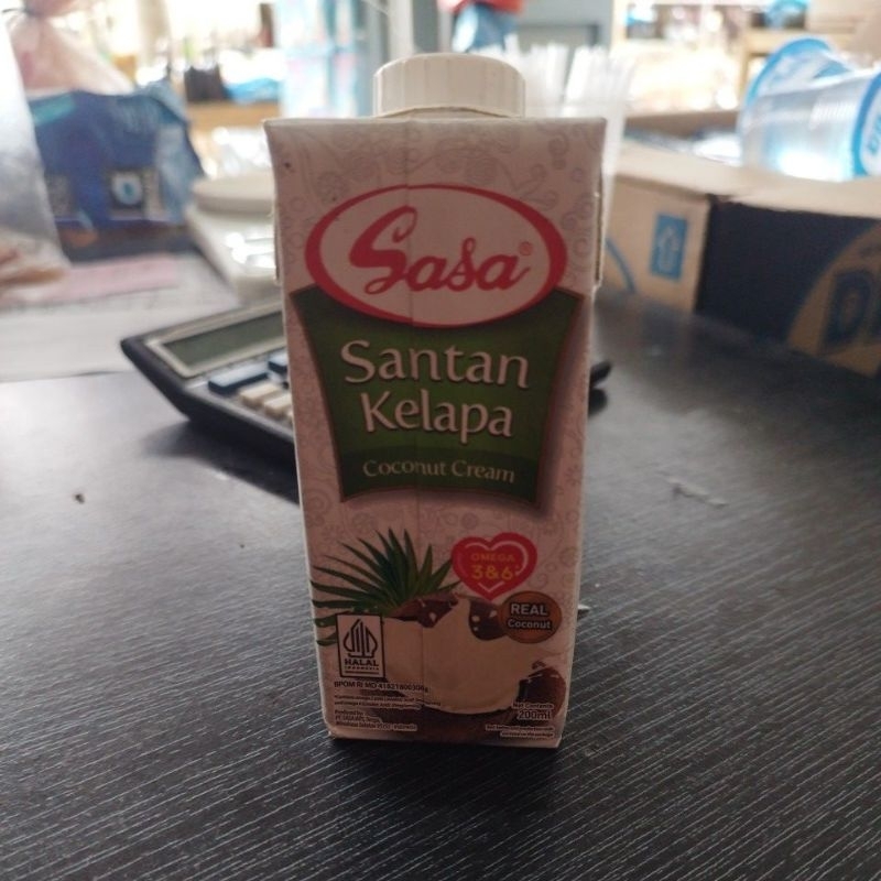 

santan kelapa sasa