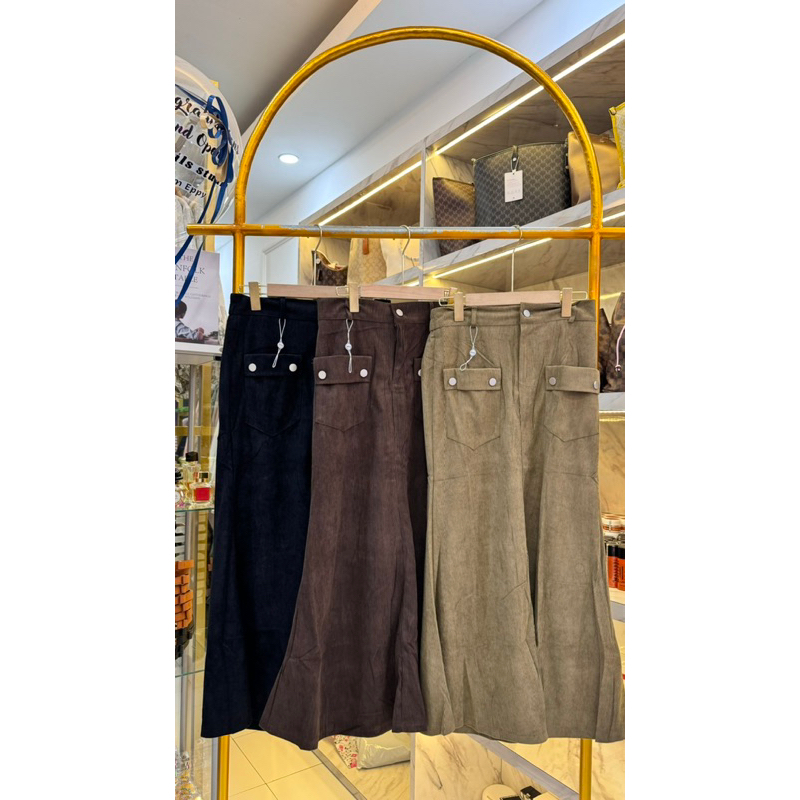CORDUROY SKIRT