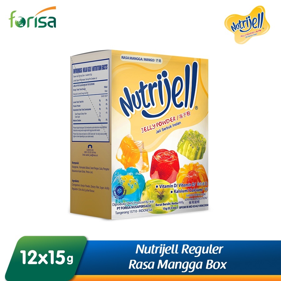 

Bimbozone - Makanan anak Nutrijel jelly agar NUTRIJELL REGULAR BOX