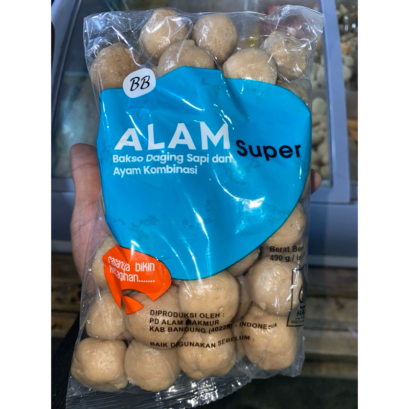 

Bakso Alam Super BB Isi 50 Butir