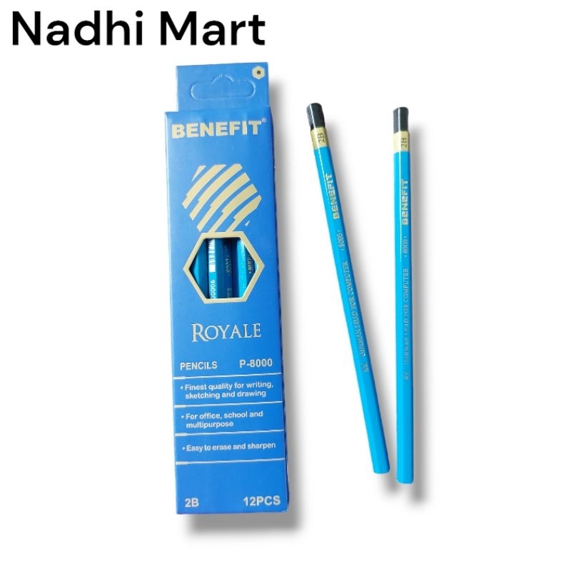 

BENEFIT PENSIL 2B P-8000 BIRU