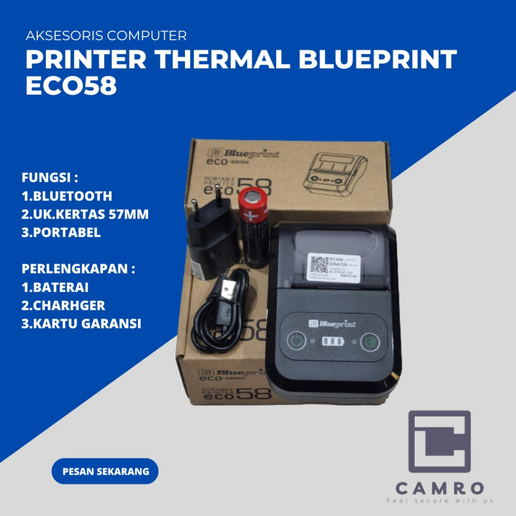 PRINTER THERMAL BLUEPRINT ECO58