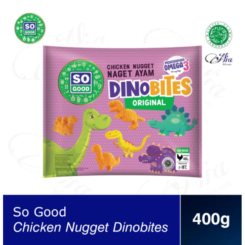 

Nugget So Good Dinobites/Nugget Ayam Berbentuk Binatang 400g