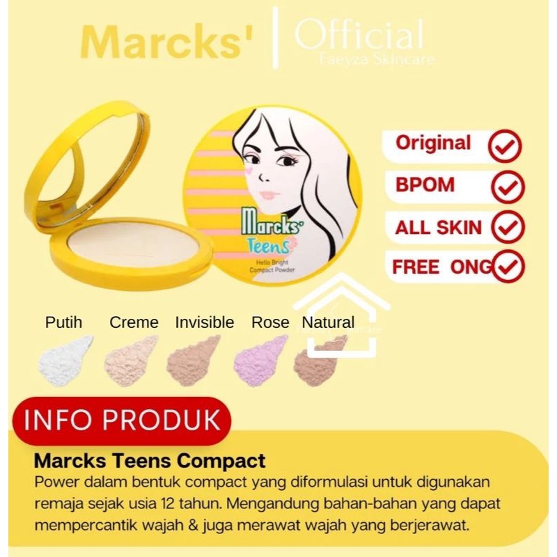 Bedak Padat Marcks