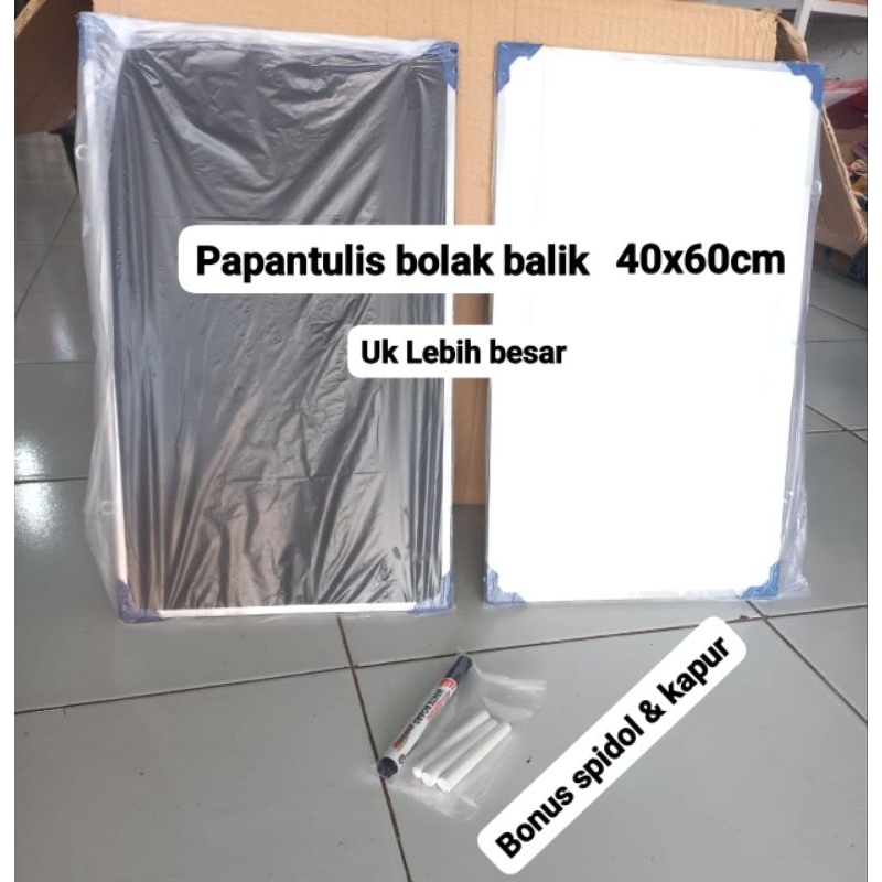 

papan tulis bolak balik 40x60 cm
