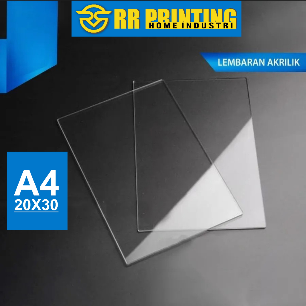 Lembaran AKRILIK A4 2MM ACRYLIC BENING - ACRYLIC PUTIH SUSU