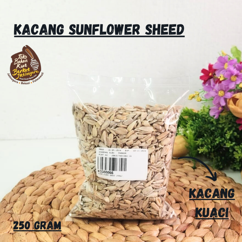 

BIJI SUNFLOWER SEED / BIJI KUACI / KUACI KUPAS KEMASAN 250 GRAM