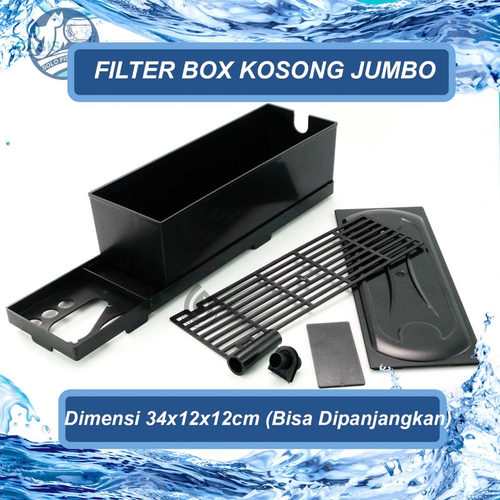 TOP FILTER BOX AQUARIUM BESAR/JUMBO  FILTER ATAS KOSONG