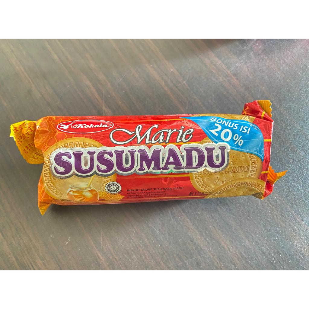 

KOKOLA Marie Biscuits Susu Madu Kemasan 180 gr