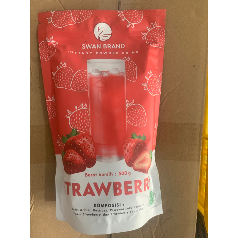 

SWAN BRAND RASA STROBERRY UKURAN 500 gram