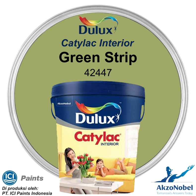 DULUX CATYLAC INTERIOR 42447 GREEN STRIP - 5 KG