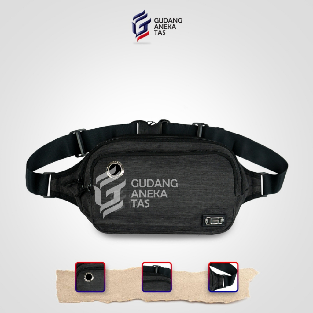 POLO GEM - Tas Selempang Import POLO Original / Selempang POLO / Selempang Pria Import / Selempang