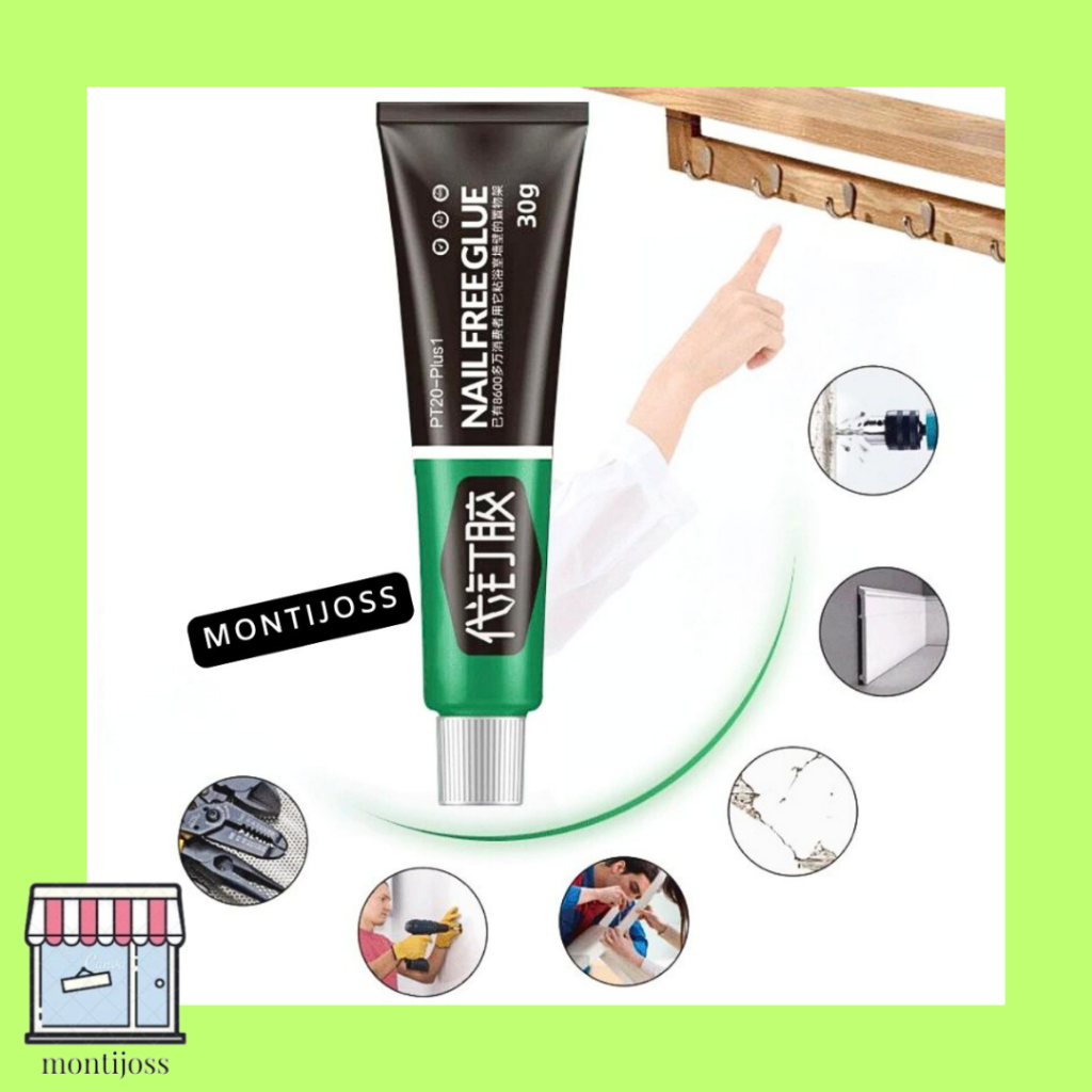 LEM DINDING PENGGANTI PAKU  GLUE/LEM TEMBOK PENGGANTI PAKU SUPER KUAT SERBAGUNA