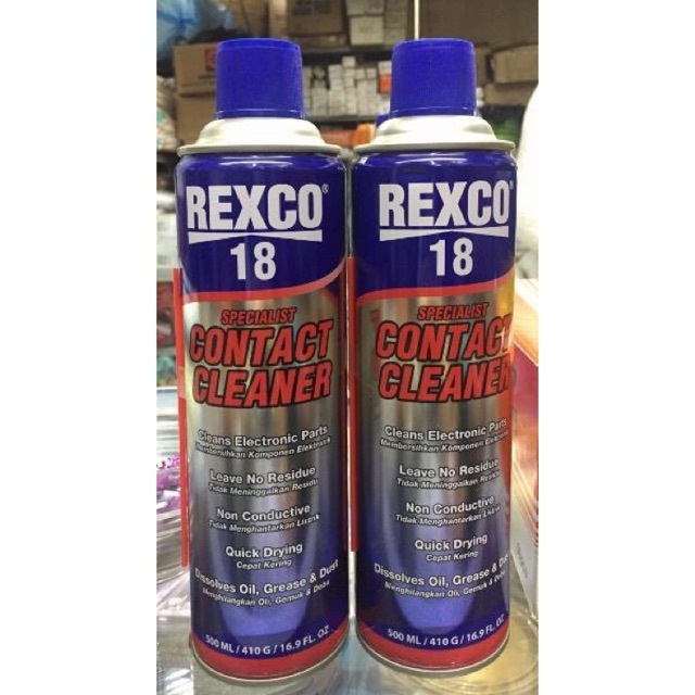 REXCO 18 CONTACT CLEANER 500ml Rexco 18 500 ml / Pembersih Elektrik