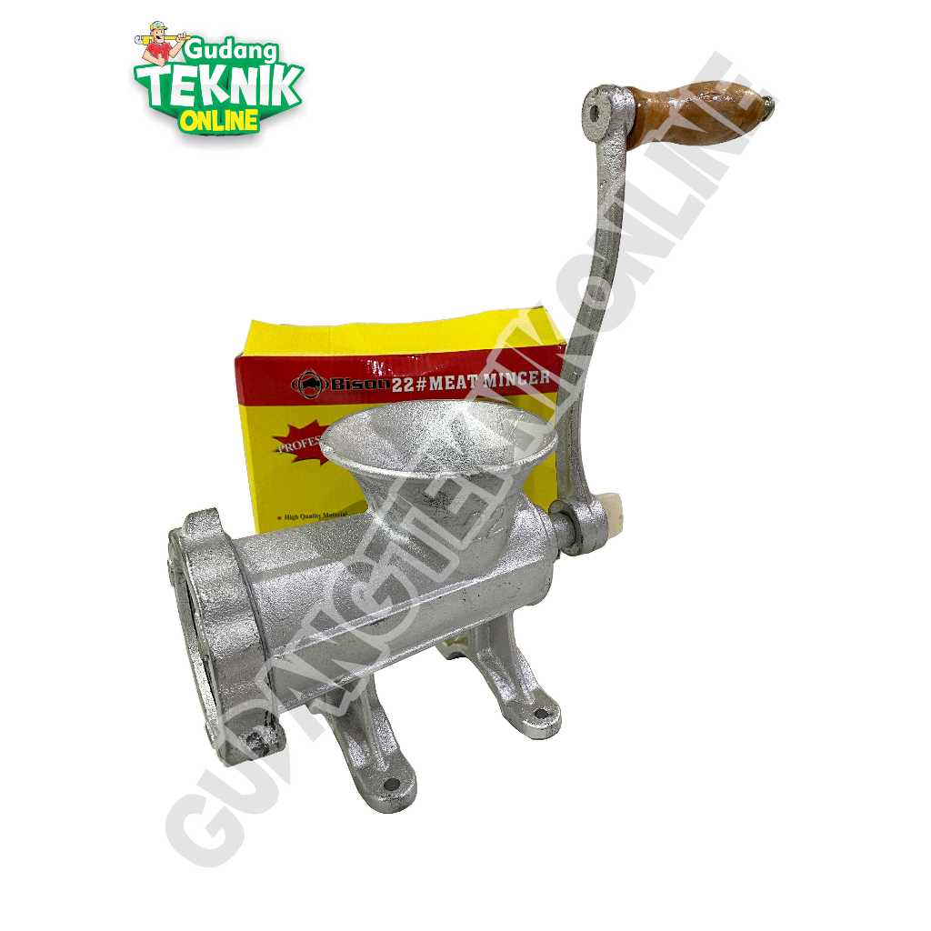 BISON Gilingan Daging MANUAL No.22 BISON / Alat Giling Penggiling Daging Sapi Ayam Meat Mincer Grind