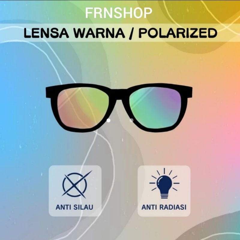 Pasang Lensa Warna Minus Silinder, Lensa Minus silinder Warna