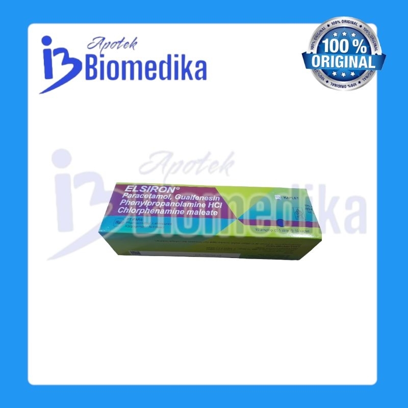ELSIRON TABLET PERBOK ISI 10 STRIP