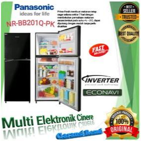 KULKAS PANASONIC 2 PINTU NRBB 201Q-PK ECONAVI