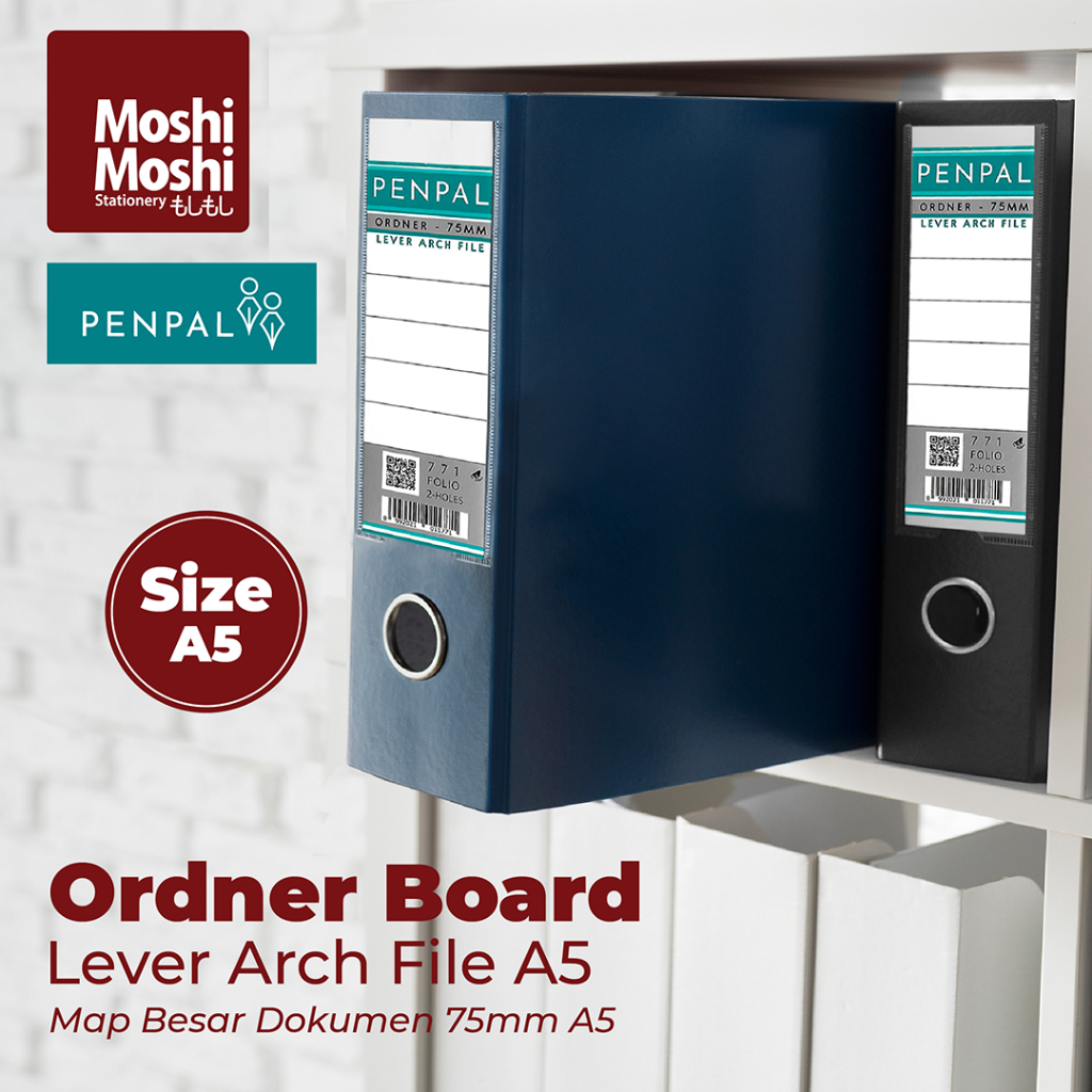 

Ordner Board A5 Paper Lever Arch File Map Besar A5 Kertas Dokumen 75mm