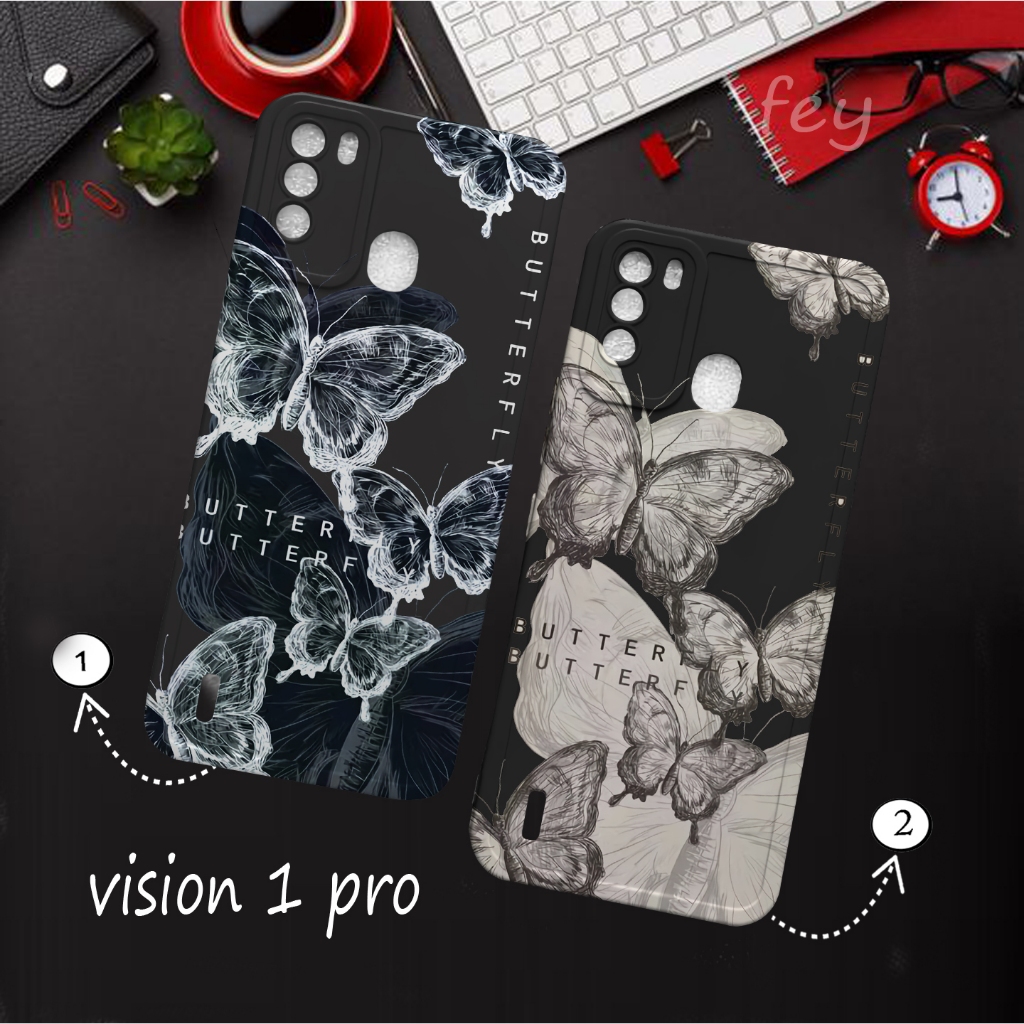 PS - 112 Case Itel Vision 1 Pro - Silikon Pro Camera - Fashion Case Motif- Softcase Itel Vision 1 Pr