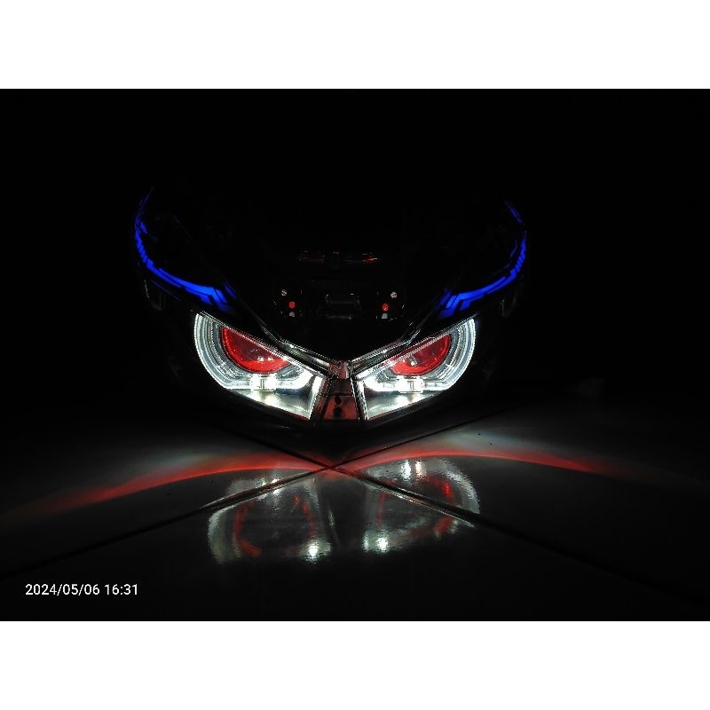 Headlamp Vario 125/150 old/ new custom biled