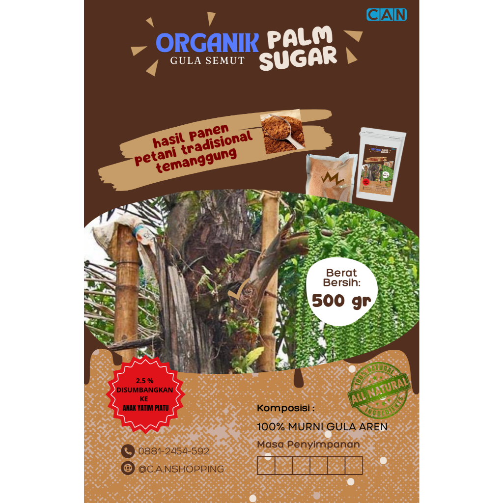 

PROMO| GULA AREN BUBUK(SEMUT)| 100% MURNI ASLI TEMANGGUNG