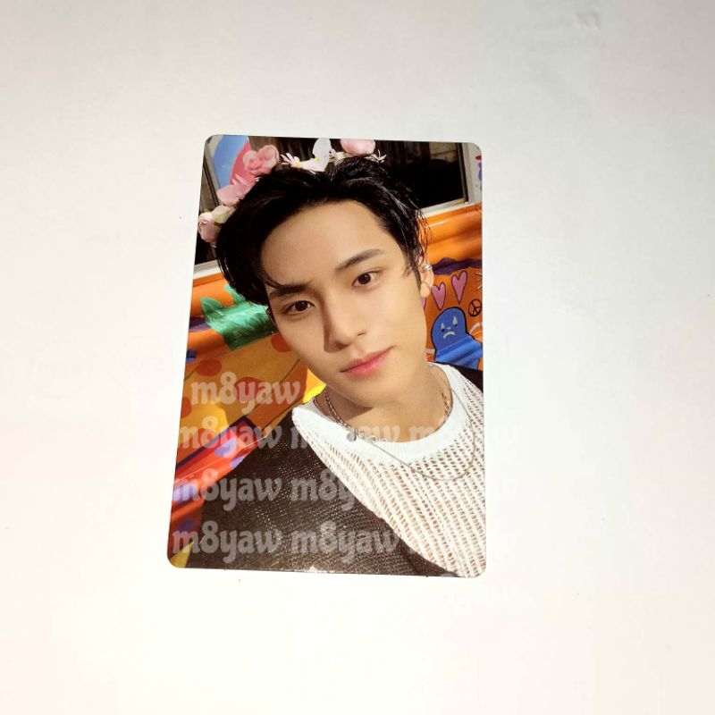 photocard mingyu official mingyu flower crown