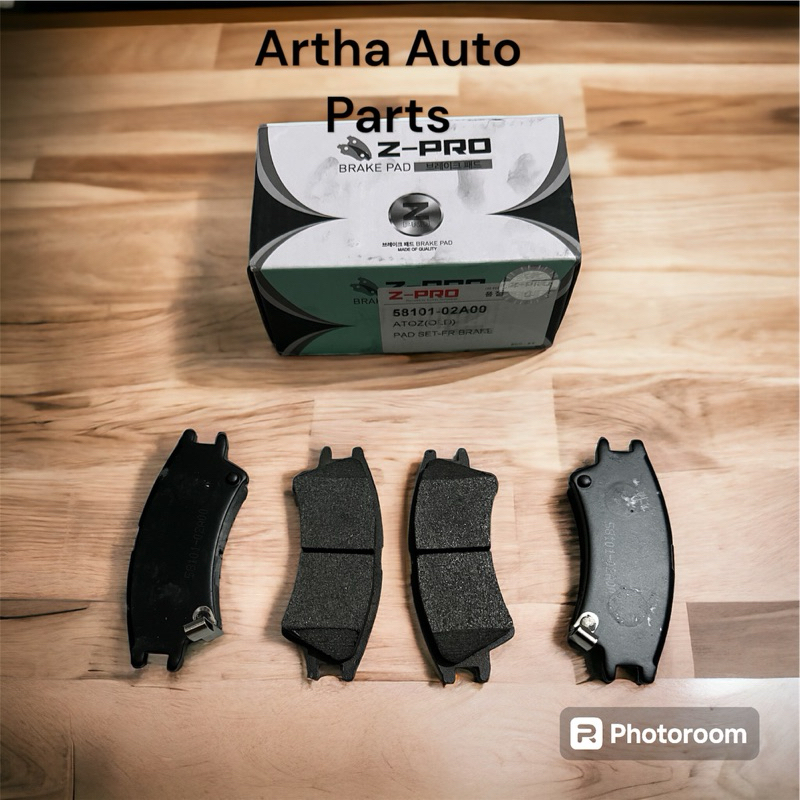 Kampas rem Depan Brake pad Hyundai Atoz Kia Visto 2001 kebawah