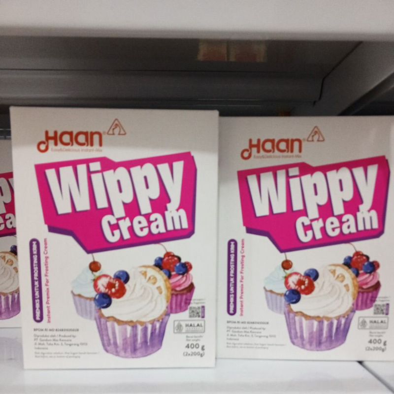 

Haan Wippy cream 200g / 400g