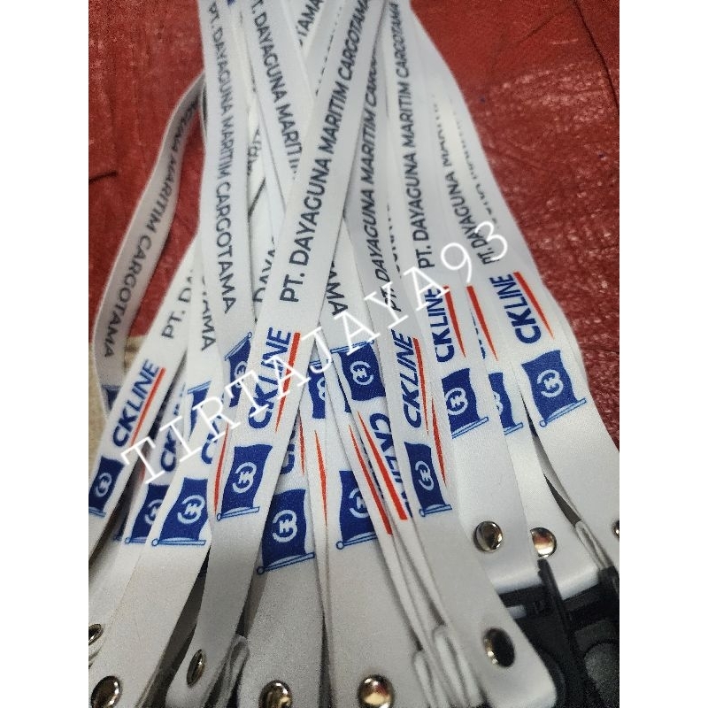 

Tali Lanyard PRINTING TISSUE FULL COLOURS