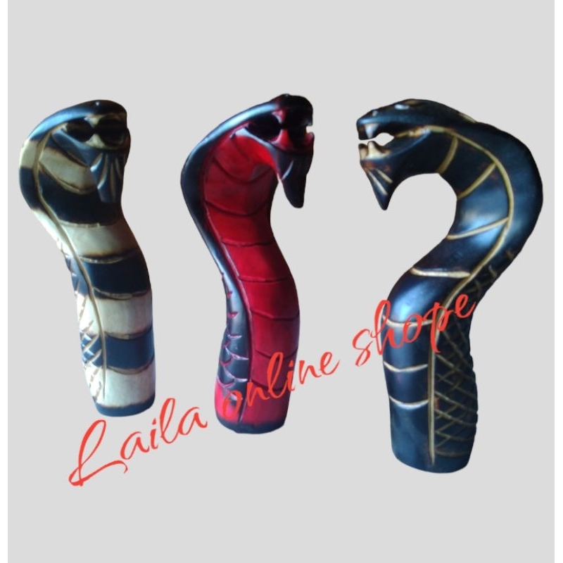 Tuas perseneling gigi mobil universal model kepala cobra 20cm