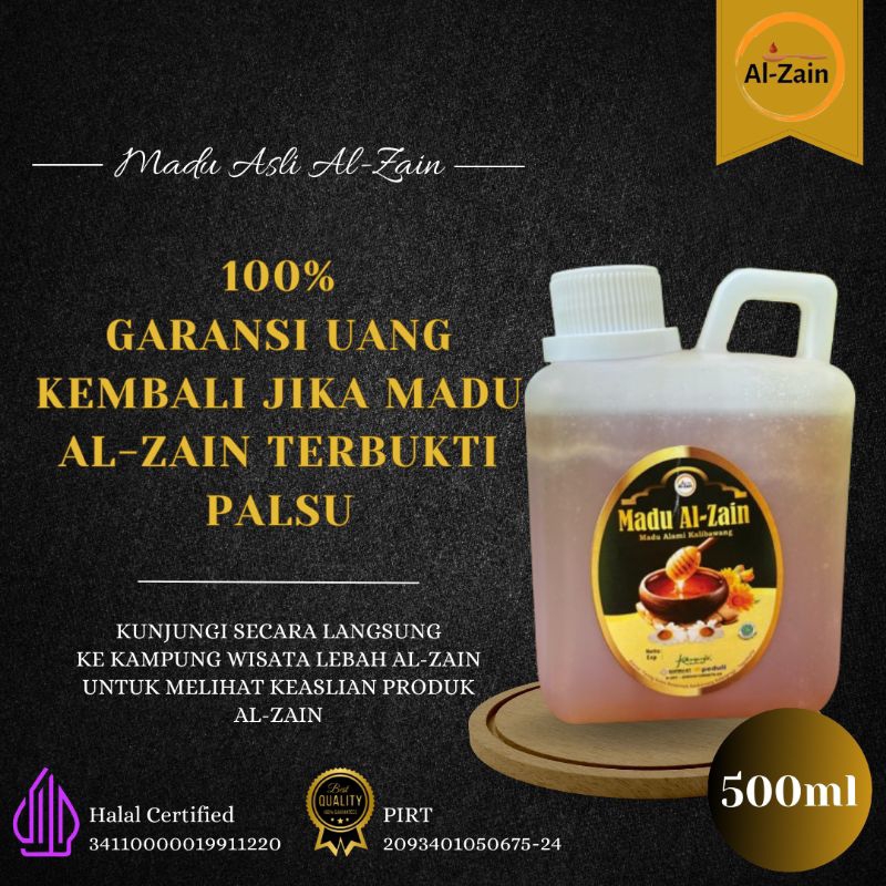 

Madu Al-Zain Asli 100% Murni Tanpa Campuran Uk. 500ml