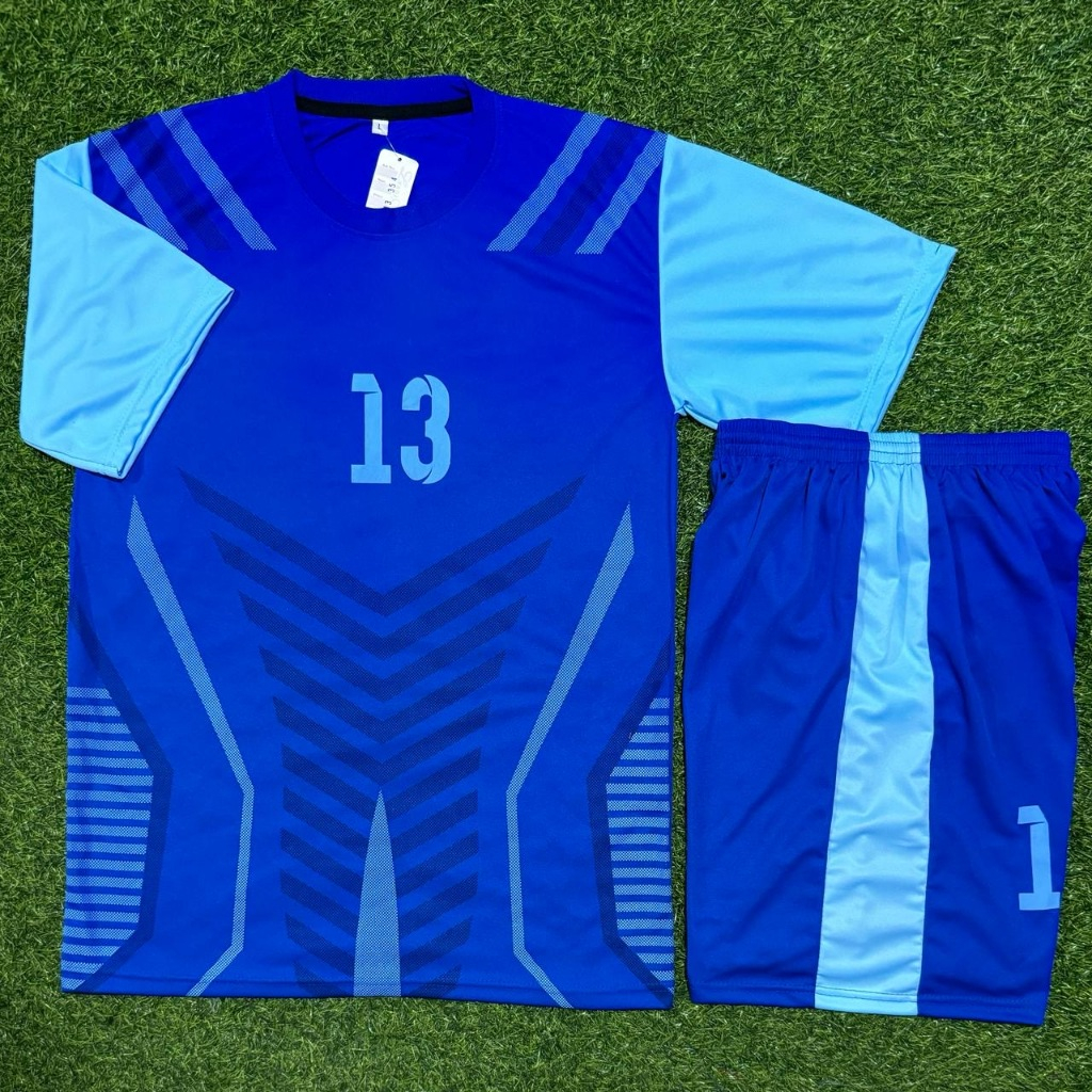 12 PCS TEAM SET KOSTUM OLAHRAGA UKURAN M / L - KOSTUM BOLA - KOSTUM FUTSAL - KOSTUM VOLI