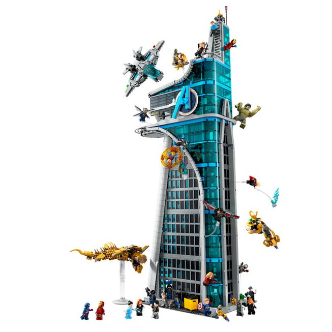Bricks Super heroes Avenger Tower Compatible 76269
