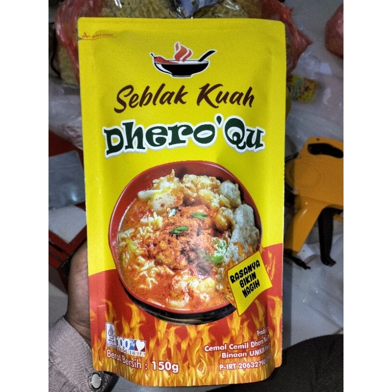 

seblak instan dhero terbaru