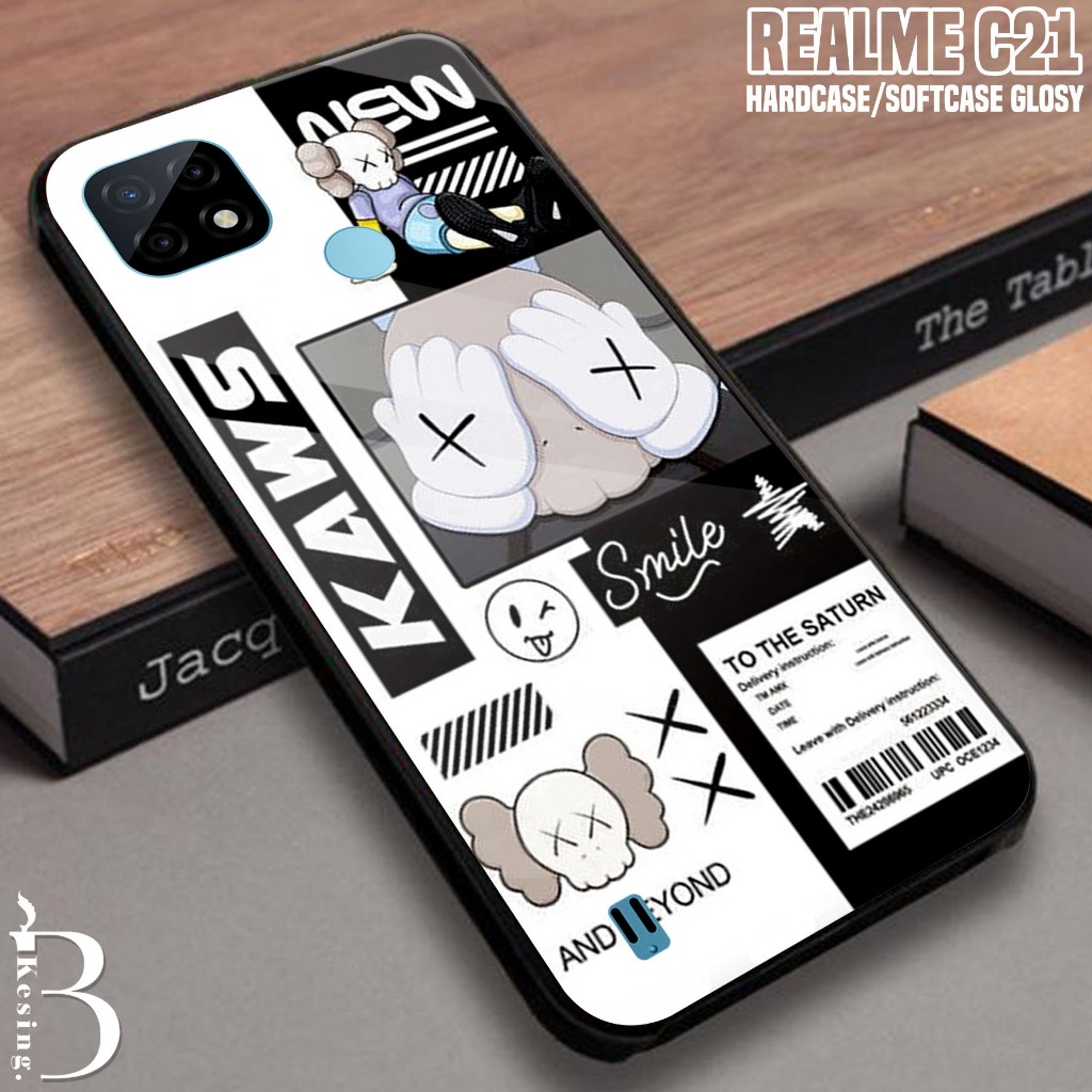 Case Realme C21 Motif AES - Casing Hp Realme C21 Terbaru -  Silikon Hp Realme C21 - Kesing Hp - Soft