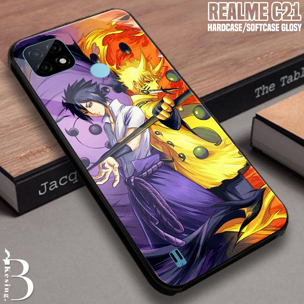 Case Realme C21 Motif Anime NRT - Casing Hp Realme C21 Terbaru -  Silikon Hp Realme C21 - Kesing Hp 