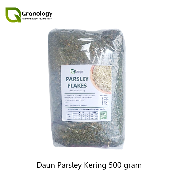 

Daun Parsley Kering / Dried Parsley Leaves (500 gram) by Granology