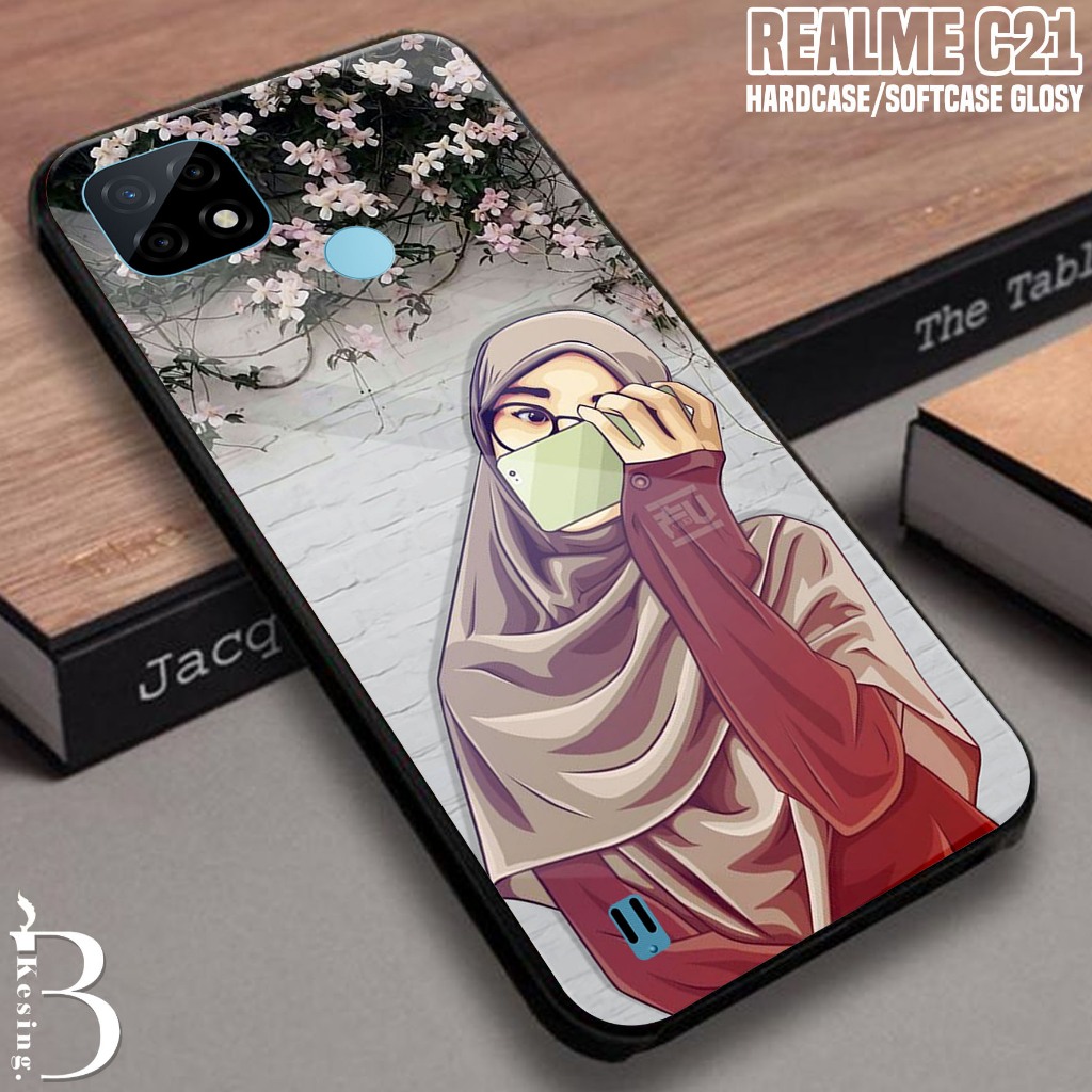 Case Realme C21 Motif HJB - Casing Hp Realme C21 Terbaru -  Silikon Hp Realme C21 - Kesing Hp - Soft