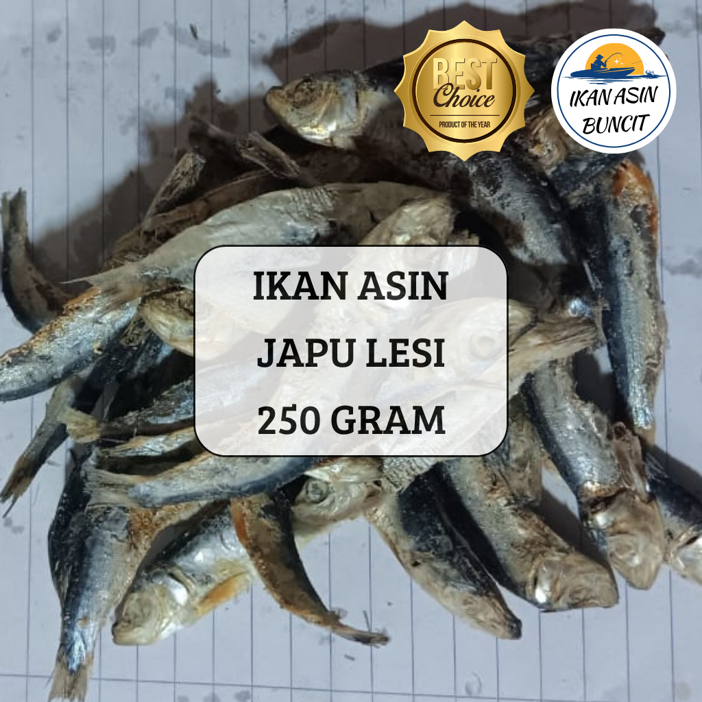 

IKAN ASIN JAPU LESI 250 GRAM